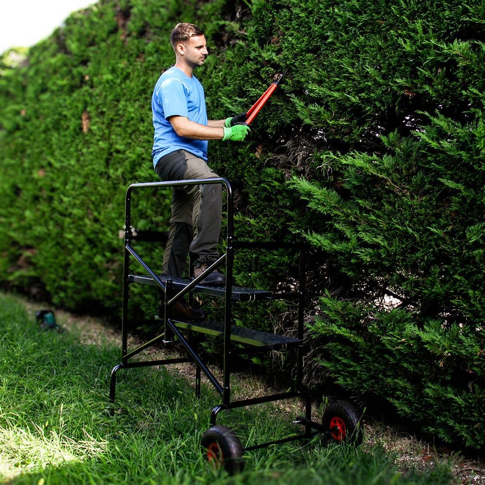 L'échafaudage Jardin Brico, le partenaire tout-terrain de vos extérieurs !